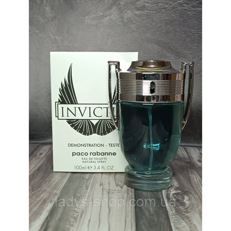 Тестер чоловічий туалетна вода Paco Rabanne Invictus (Пако Рабанне Інвіктус) 100 мл