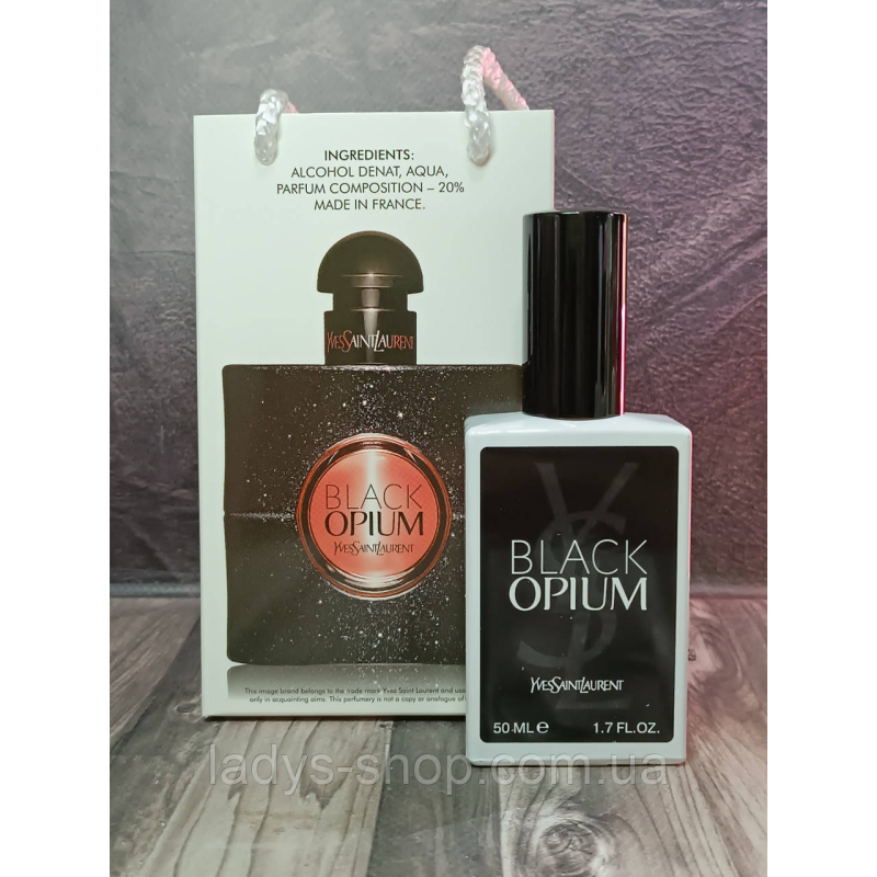Парфуми жіночі Yves Saint Laurent Black Opium (Ів Сен Лоран Блек Опіум) 50 мл. Парфуми жіночі Yves Saint Laurent Black Opium (Ів Сен Лоран Блек Опіум) 50 мл.