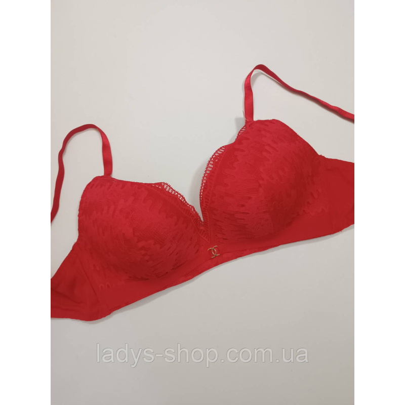 Бюстгальтер на поролоні без кісточок на чашку С 85С Бюстгальтер на поролоні без кісточок на чашку С 85С