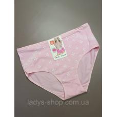 Жіночі хб трусики на високій посадці. Розмір 52
