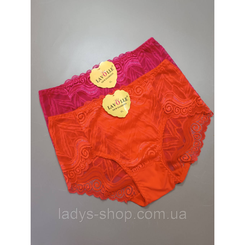 Набір жіночих мереживних трусиків на високій посадці. Розмір 48-50 (xl). Набір 2 шт. Набір жіночих мереживних трусиків на високій посадці. Розмір 48-50 (xl). Набір 2 шт.