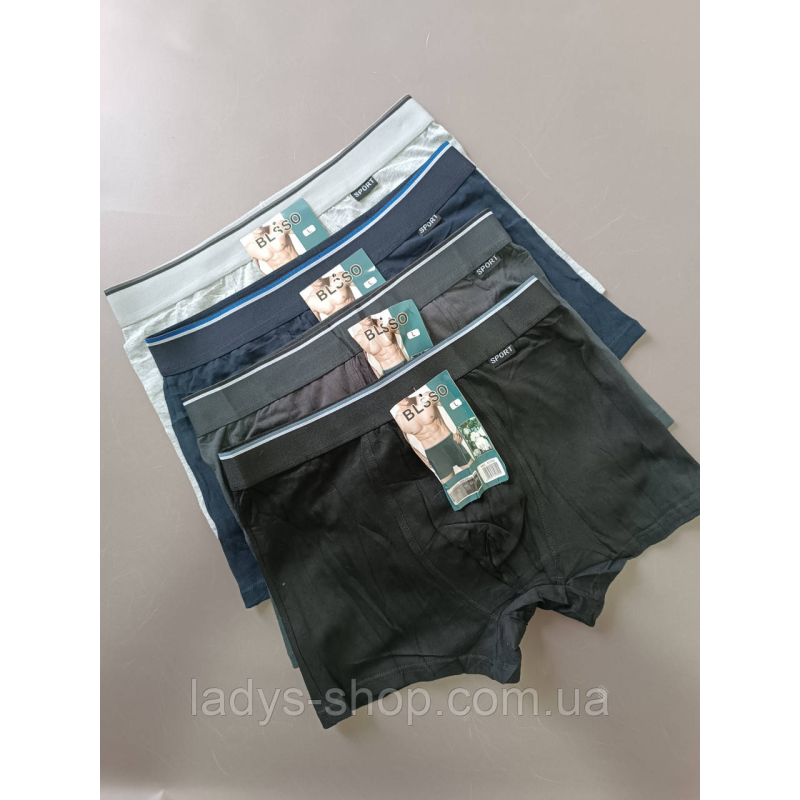 Чоловічі хб труси-боксери. Набір 4 шт. Розмір:  XL, 2XL