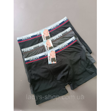 Чоловічі труси-боксери. Набір 3 шт. Розмір: XL