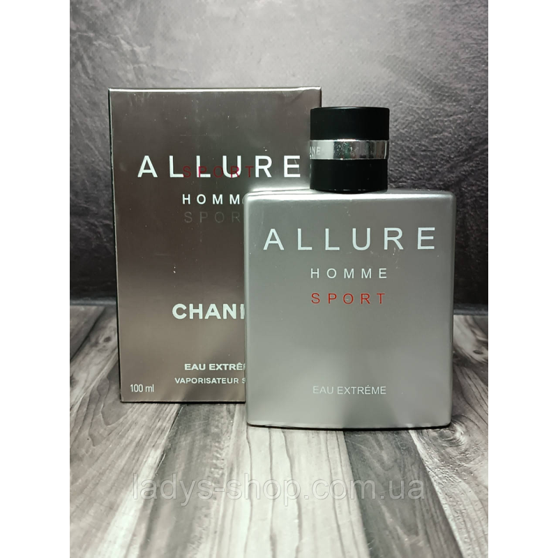 Чоловіча туалетна вода Chanel Allure Homme Sport Eau Extreme (Шанель Аллюре Хом Спорт Екстрим) 100 мл Чоловіча туалетна вода Chanel Allure Homme Sport Eau Extreme (Шанель Аллюре Хом Спорт Екстрим) 100 мл
