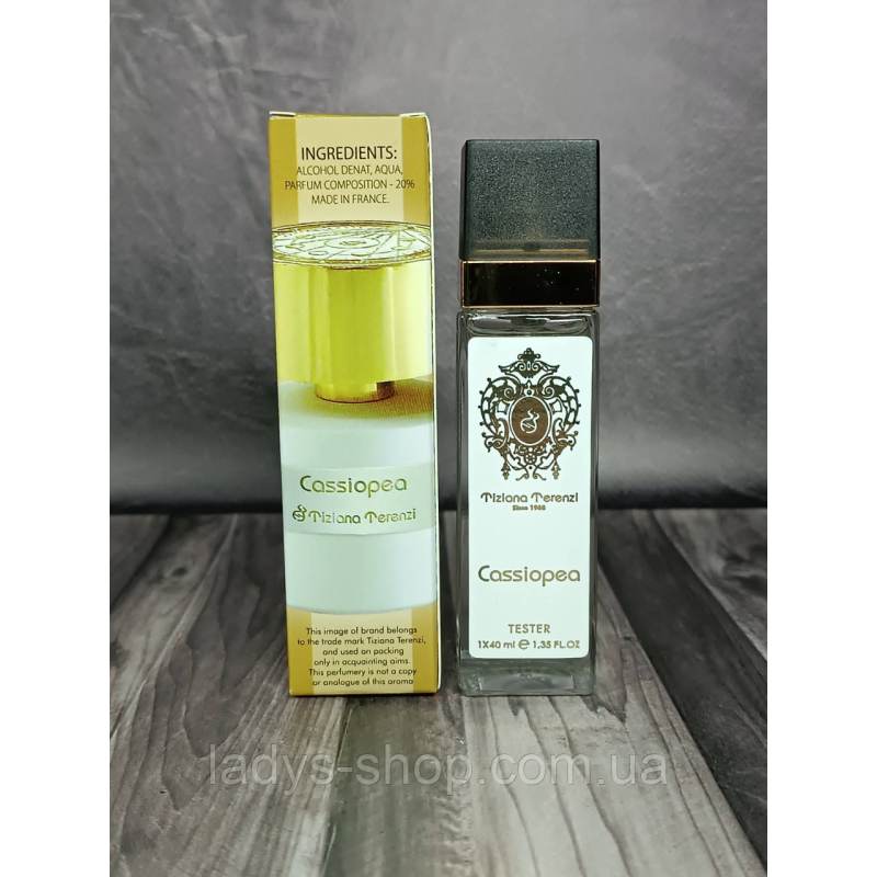 Парфуми унісекс Tiziana Terenzi Cassiopea (Тізиана Терензі Касиопея) 40 мл. Парфуми унісекс Tiziana Terenzi Cassiopea (Тізиана Терензі Касиопея) 40 мл.