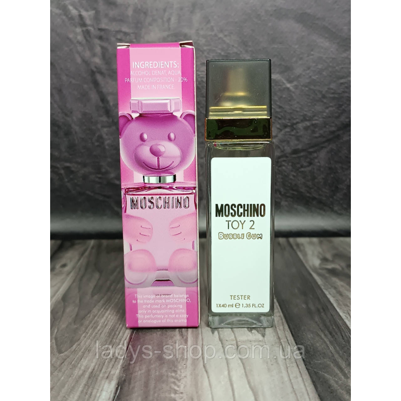 Парфюм жіночій Moschino Toy 2 Bubble Gum (Москіно Той 2 Бабл Гам) 40 мл