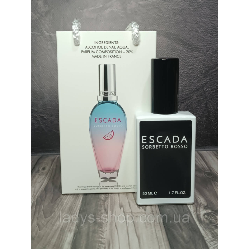 Парфуми жіночий Escada Sorbetto Rosso (Ескада Сорбетто Россо) 50 мл.