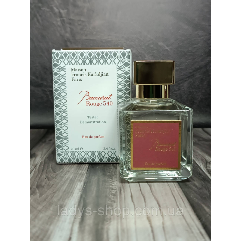 Тестер унісекс Maison Francis Kurkdjian Baccarat Rouge 540 (Баккарат Руж 540) парфумована вода 70 ml. Тестер унісекс Maison Francis Kurkdjian Baccarat Rouge 540 (Баккарат Руж 540) парфумована вода 70 ml.