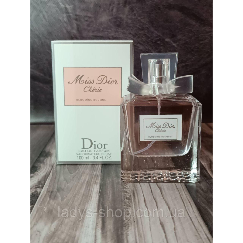 Жіноча парфумована вода Miss Dior Cherie Blooming Bouqet (Міс Діор Шері Блумінг Букет) 100 мл Жіноча парфумована вода Miss Dior Cherie Blooming Bouqet (Міс Діор Шері Блумінг Букет) 100 мл