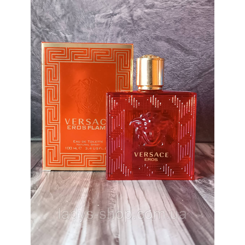 Чоловіча туалетна вода Versace Eros Flame (Версаче Ерос Флем) 100 мл