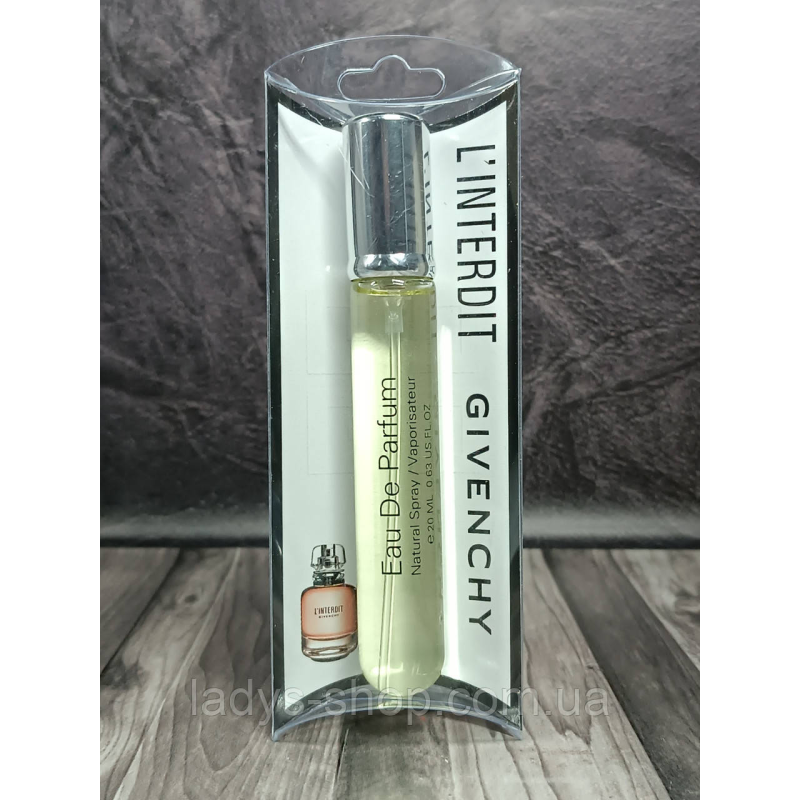 Жіночі парфуми Givenchy L“Interdit (Живанши Лінтерді) 20 мл Жіночі парфуми Givenchy L“Interdit (Живанши Лінтерді) 20 мл