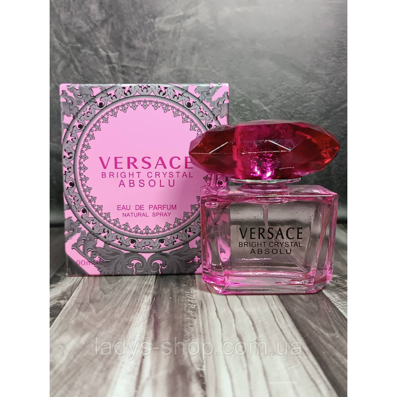 Жіноча парфумована вода Versace Bright Crystal Absolu (Версаче Абсолют) 90 мл Жіноча парфумована вода Versace Bright Crystal Absolu (Версаче Абсолют) 90 мл