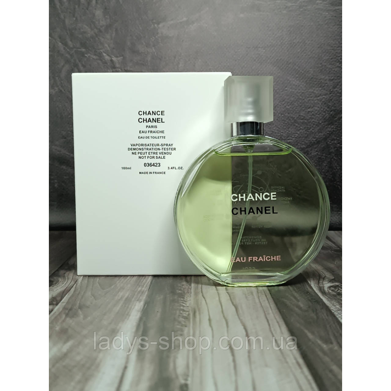 Тестер жіноча туалетна вода Chanel Chance Eau Fraiche (Шанель Шанс Фреш) 100 мл Тестер жіноча туалетна вода Chanel Chance Eau Fraiche (Шанель Шанс Фреш) 100 мл