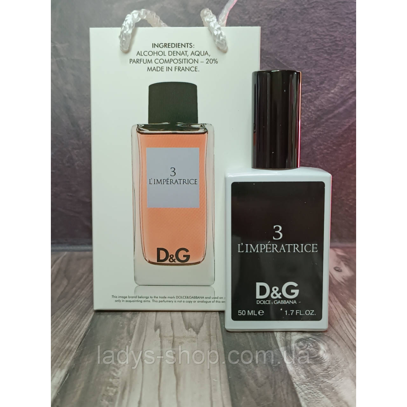 Парфуми жіночі Dolce & Gabbana 3 L`Imperatrice (Дольче Габбана Імператриця) 50 мл.