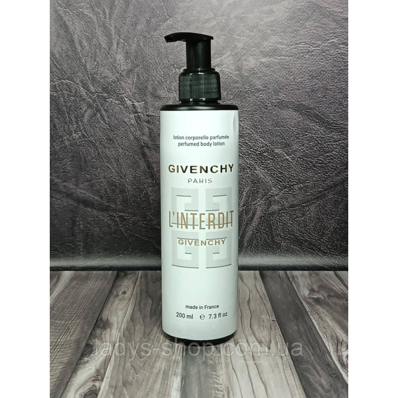 Парфумований лосьйон для тіла Givenchy L`Interdit Brand Collection 200 мл