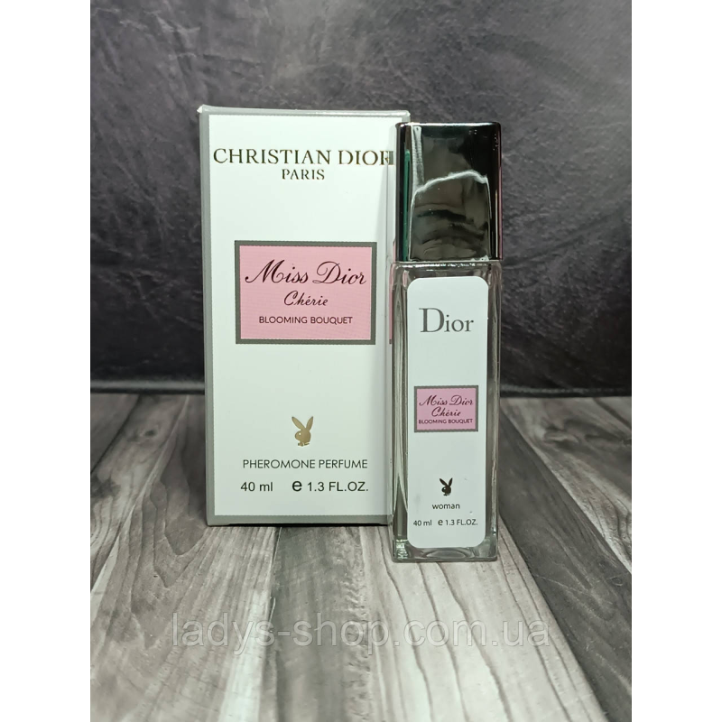 Парфуми жіночі Dior Miss Dior Cherie Blooming Bouquet (Місс Діор Блумінг Букет) Pheromone Parfum 40 мл Парфуми жіночі Dior Miss Dior Cherie Blooming Bouquet (Місс Діор Блумінг Букет) Pheromone Parfum 40 мл