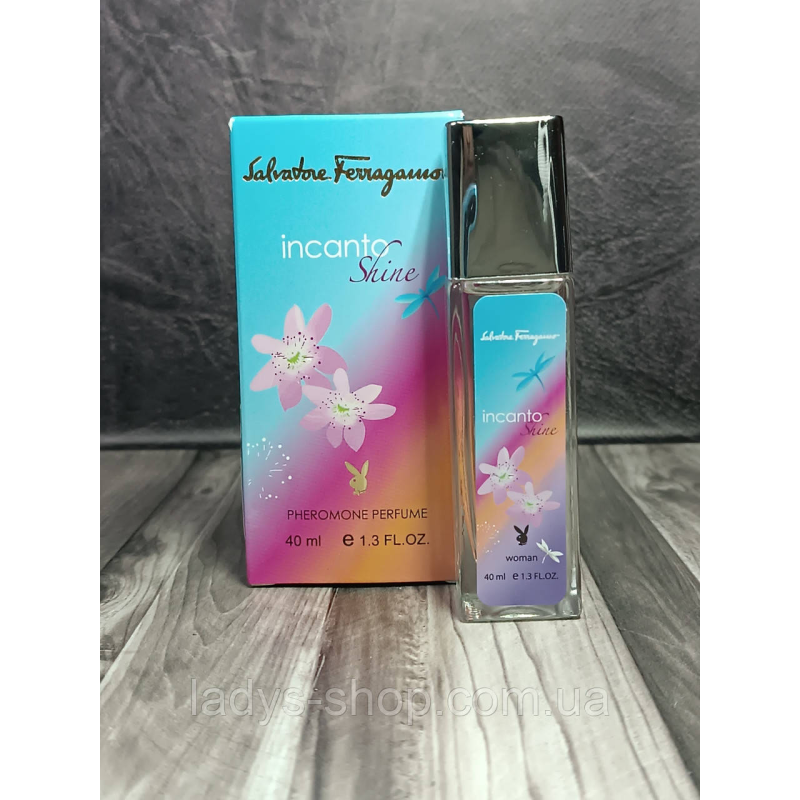 Парфуми жіночі Salvatore Ferragamo Incanto Shine (Інканто Шайн) Pheromone Parfum 40 мл Парфуми жіночі Salvatore Ferragamo Incanto Shine (Інканто Шайн) Pheromone Parfum 40 мл