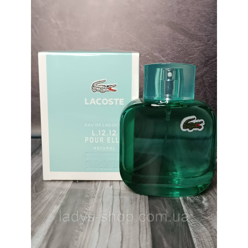 Жіноча туалетна вода Lacoste Eau De L.12.12 Pour Elle Natural (Лакоста Натурал) 90 мл Жіноча туалетна вода Lacoste Eau De L.12.12 Pour Elle Natural (Лакоста Натурал) 90 мл