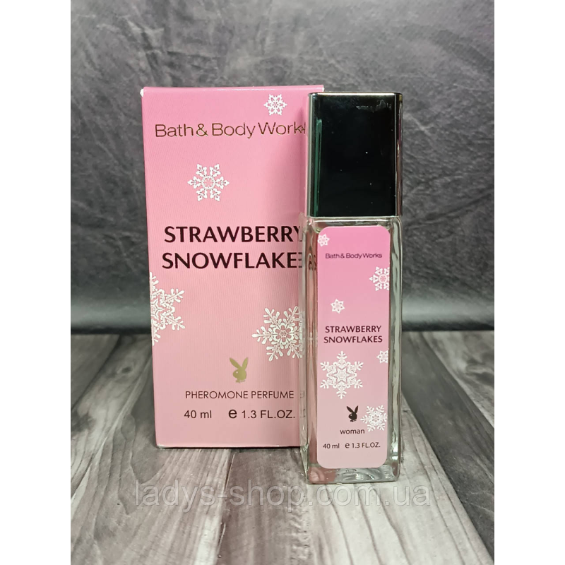 Парфуми жіночі Bath&Body Works Strawberry Snowflakes Pheromone Parfum 40 мл