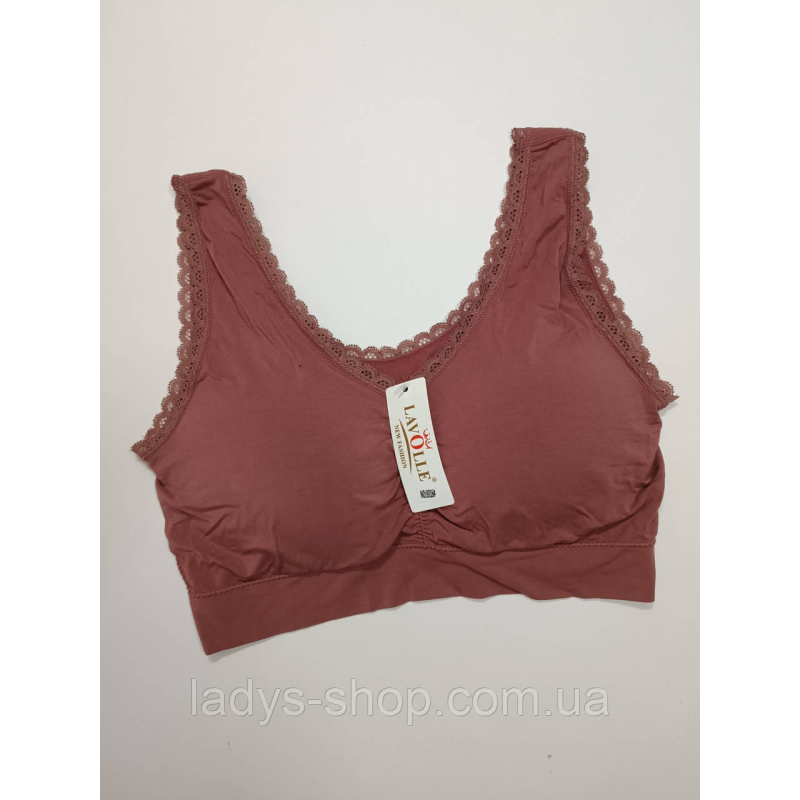 Топ зі знімним поролоном. Розмір 85D, 90D, 95D, 100D, 85E, 90E, 95E Топ зі знімним поролоном. Розмір 85D, 90D, 95D, 100D, 85E, 90E, 95E