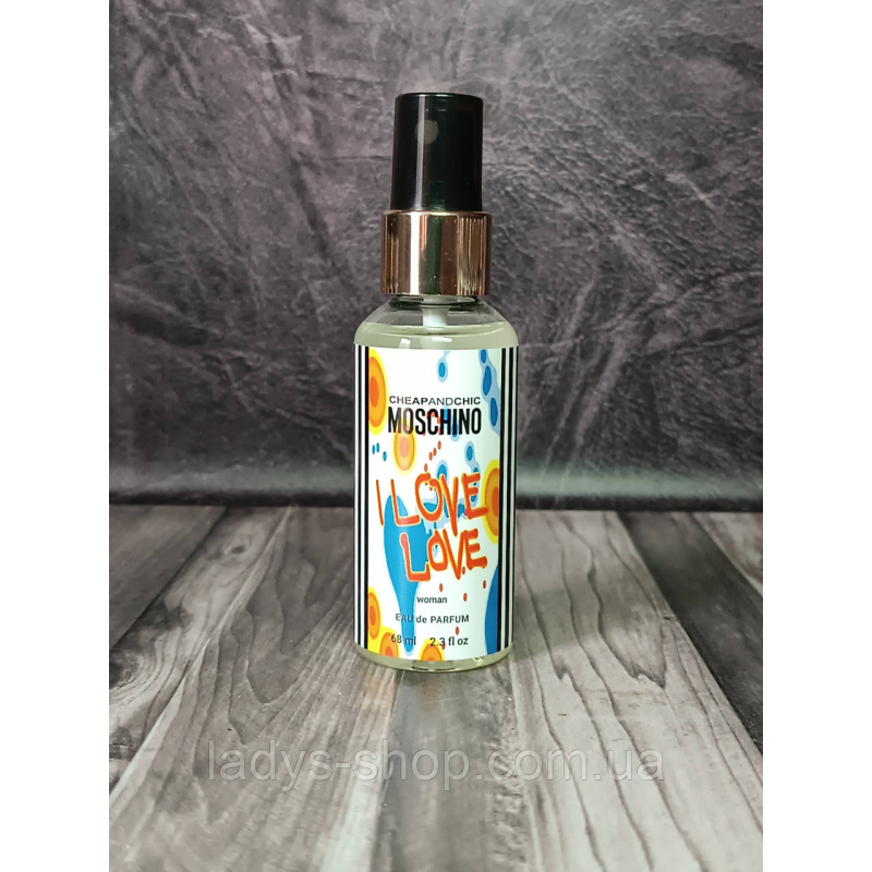 Парфуми жіночі Moschino Cheap & Chic I Love Love (Москіно Чіп Чік Ай Лав Лав) 68 мл.