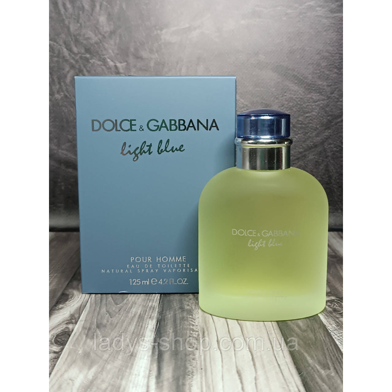 Чоловіча туалетна вода Dolce&Gabbana Light Blue Pour Homme (Дольче Габана Лайт Блю Пур Хом) 125 мл Чоловіча туалетна вода Dolce&Gabbana Light Blue Pour Homme (Дольче Габана Лайт Блю Пур Хом) 125 мл