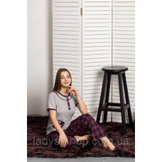 Комплект двійка жіноча футболка + штани РОЗМІР: M