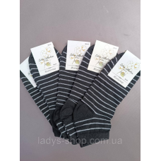 Жіночі короткі демісезонні шкарпетки. Набір 5 пар. Розмір: 36-41