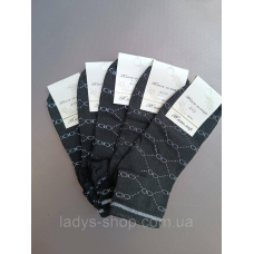 Жіночі короткі демісезонні шкарпетки. Набір 5 пар. Розмір: 36-41