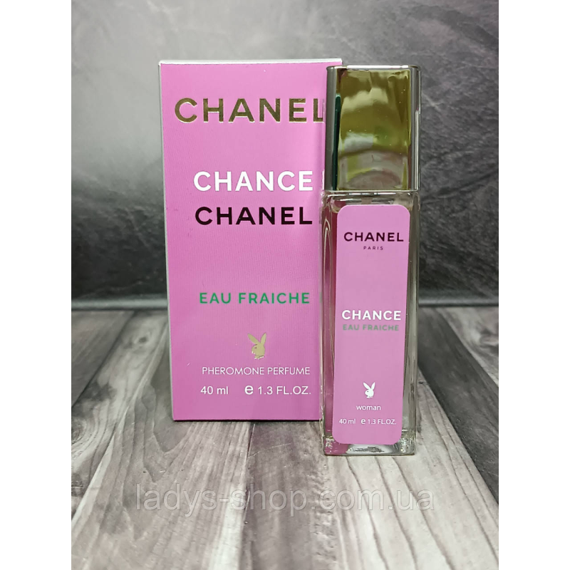 Парфуми жіночі Chanel Chance Eau Fraiche (Шанель Шанс Фреш) Pheromone Parfum 40 мл Парфуми жіночі Chanel Chance Eau Fraiche (Шанель Шанс Фреш) Pheromone Parfum 40 мл