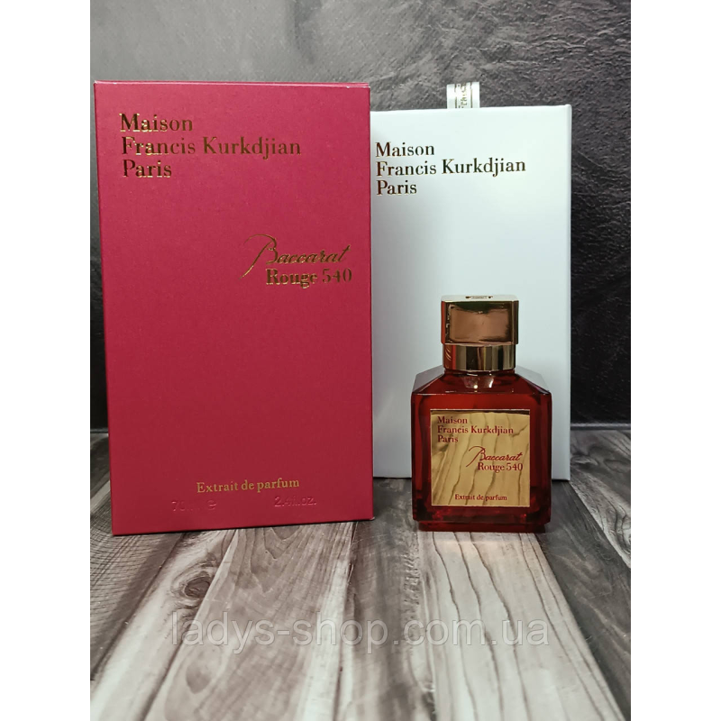 Парфуми унісекс Maison Francis Kurkdjian Baccarat Rouge 540 Extrait De Parfum 70 мл