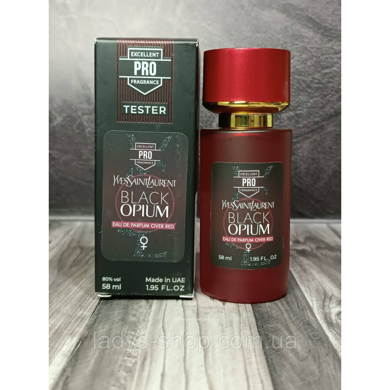 Жіночі парфуми Yves Saint Laurent Black Opium Over Red TESTER PRO (Ів Сен Лоран Блек Опіум Овер Ред) 58 мл.