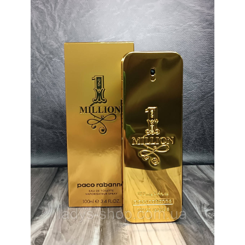 LUX Чоловіча туалетна вода Paco Rabanne 1 Million (Пако Рабанн Ван Мільйон) 100 мл LUX Чоловіча туалетна вода Paco Rabanne 1 Million (Пако Рабанн Ван Мільйон) 100 мл