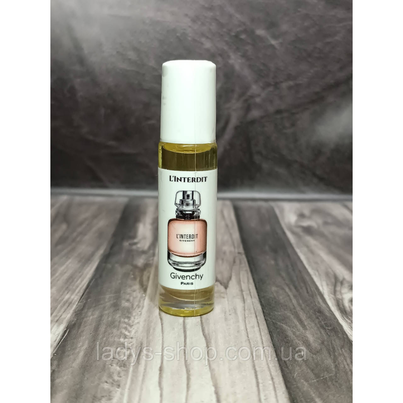 Олійний парфум жіночий Givenchy L“Interdit (Живанши Лінтердіт) 10 мл. Олійний парфум жіночий Givenchy L“Interdit (Живанши Лінтердіт) 10 мл.