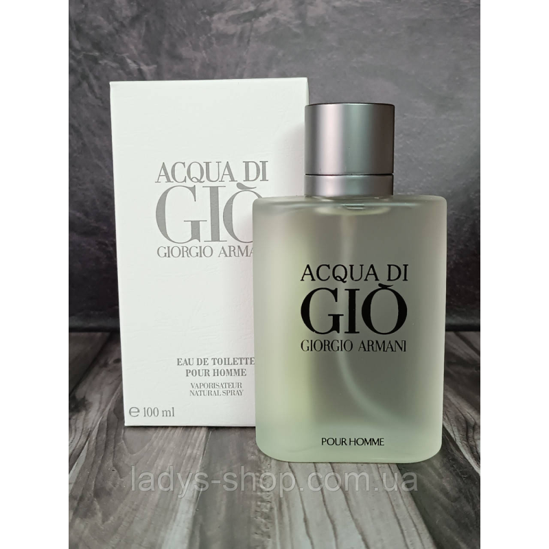 Чоловіча туалетна вода Giorgio Armani Acqua di Gio pour Homme (Аква Ді Джіо Пур Хом) 100 мл Чоловіча туалетна вода Giorgio Armani Acqua di Gio pour Homme (Аква Ді Джіо Пур Хом) 100 мл