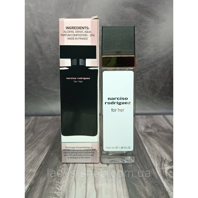 Парфуми жіночі Narciso Rodriguez For Her (Нарцисо Родрігез Фор Хер) 40 мл.