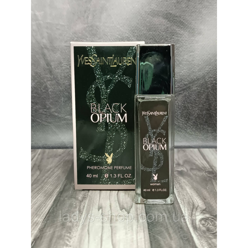 Парфуми жіночі Yves Saint Laurent Black Opium (Ів Сен Лоран Блек Опіум) Pheromone Parfum 40 мл.
