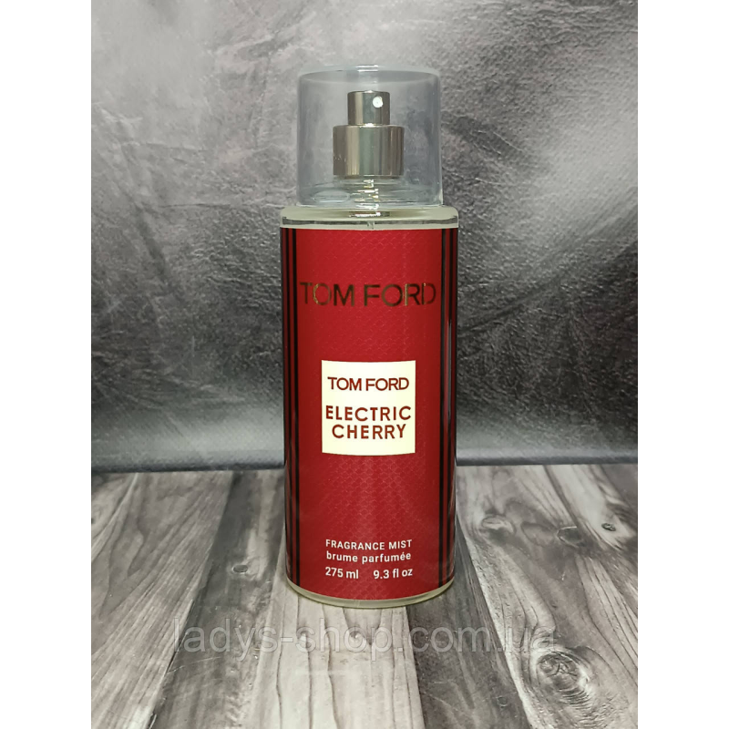 Парфумований спрей для тіла унісекс Tom Ford Electric Cherry Exclusive EURO 275 мл Парфумований спрей для тіла унісекс Tom Ford Electric Cherry Exclusive EURO 275 мл