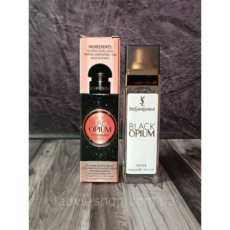 Парфуми жіночі Yves Saint Laurent Black Opium (Ів Сен Лоран Блек Опіум) 40 мл. Парфуми жіночі Yves Saint Laurent Black Opium (Ів Сен Лоран Блек Опіум) 40 мл.